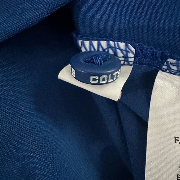 Indianapolis Colts Nike NFL On Field Dri-Fit Short Sleeve Shirt Men's L Blue - Picture 9 of 10